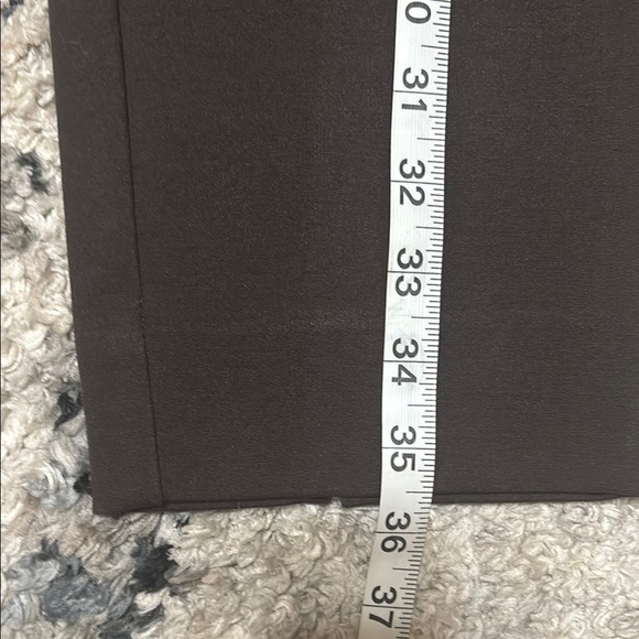 J. Jill Chocolate Slim Leg Trousers - Picture 7 of 8